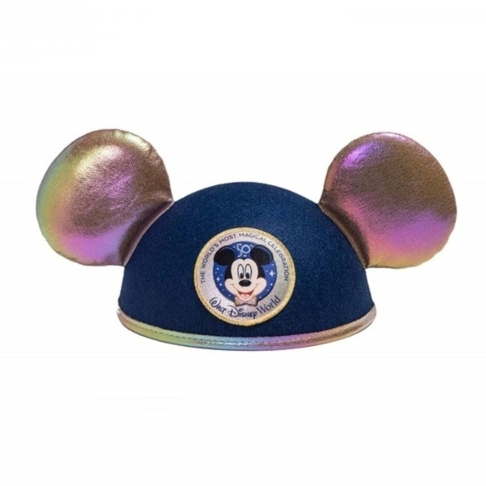 Walt Disney World 50th Anniversary Celebration Mickey Ear Hat